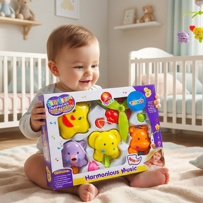 Musical Hanging Baby Cot Mobile
