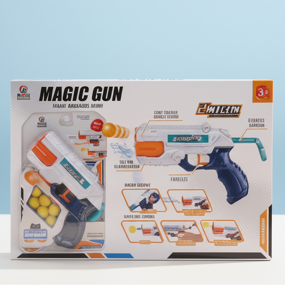 Magic 2 in 1 Shooting & Water Gun (648-31)