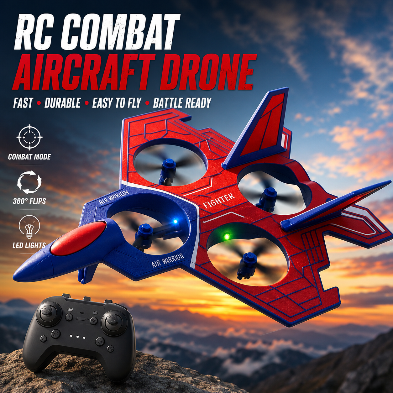 Remote Control Foam B2 Bomber Fighter Jet (888)