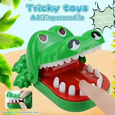 Crocodile Biting Finger Teeth Toys Game for Kids