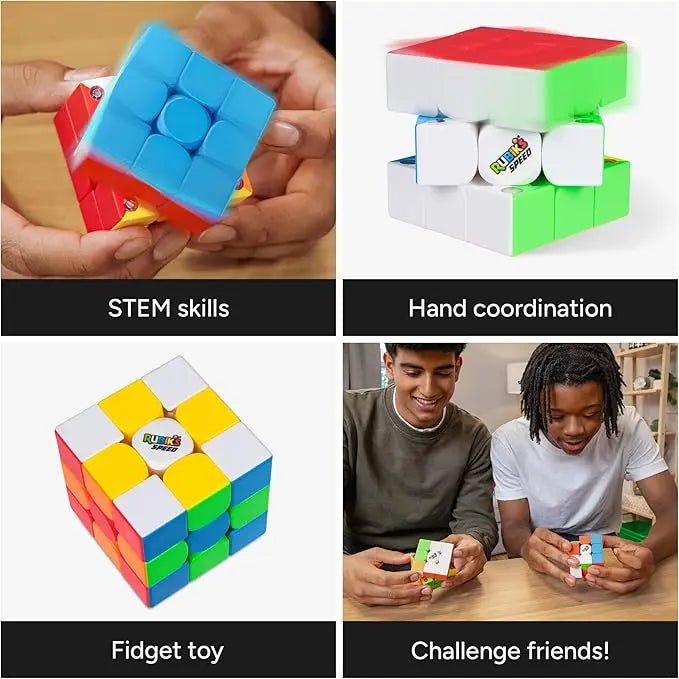 Rubik’s Cube 3x3 Speed Cube Problem-Solving Challenging Puzzle (2021)