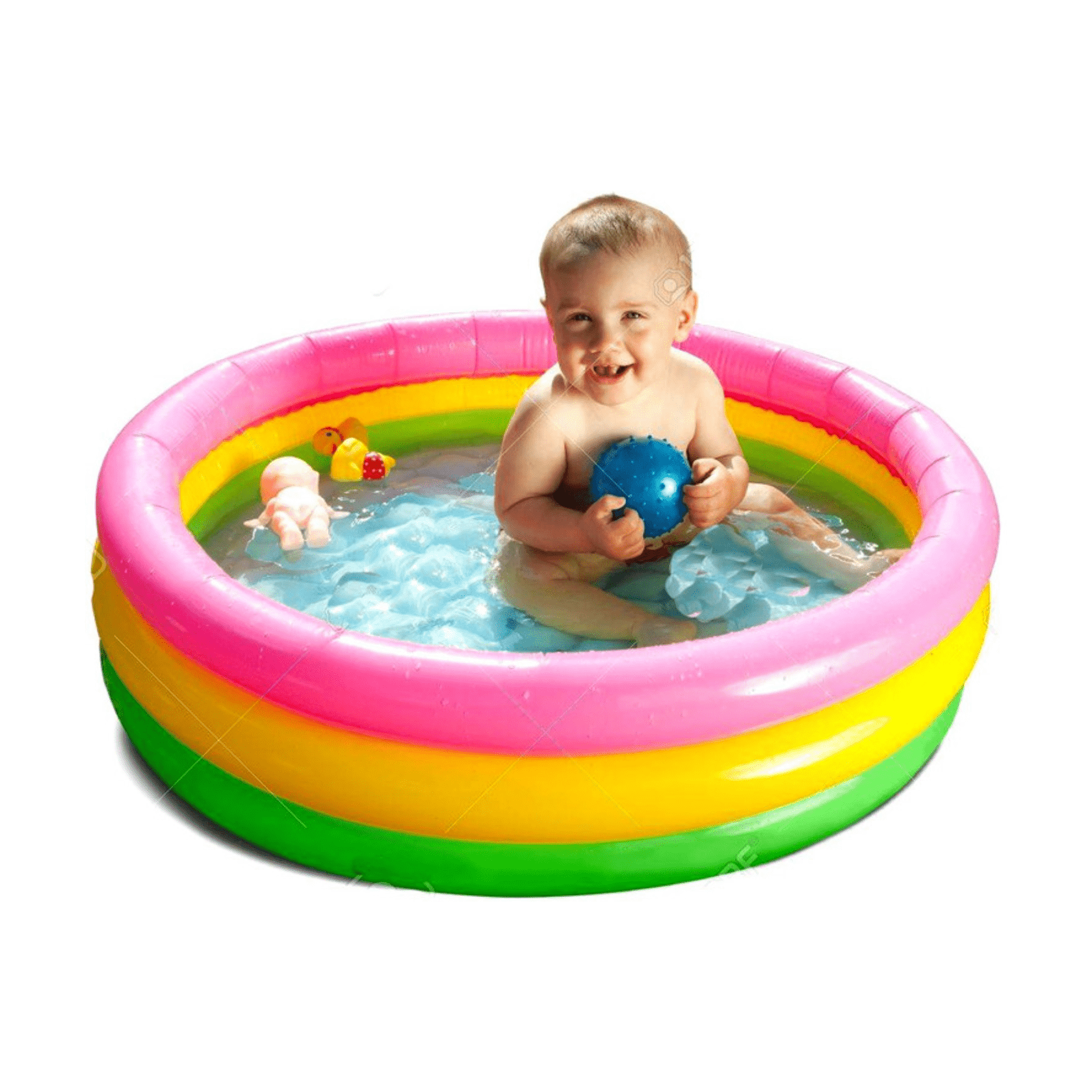 Rainbow Swimming Pools for Kids Inflatable Pools (Without Box)
