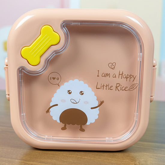 Snack Bowl & Lunch Box With Compartments For Kids (029-25)