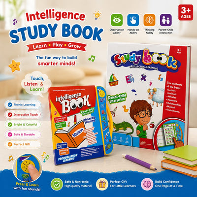 E Book for Kids Early Education Educational Toys | Intelligence Book for Kids