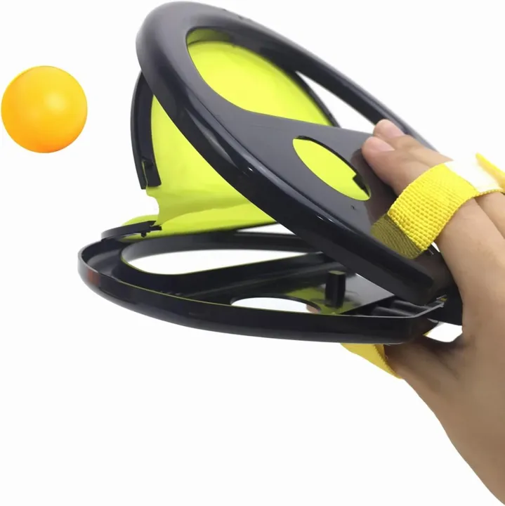 Catch & Throw Ball Game | Indoor n Outdoor Family Time Game (Pack of 2)
