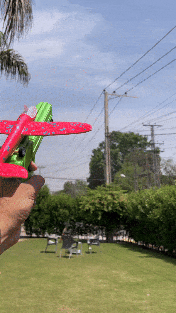 Catapult Airplane Launching Glider Gun