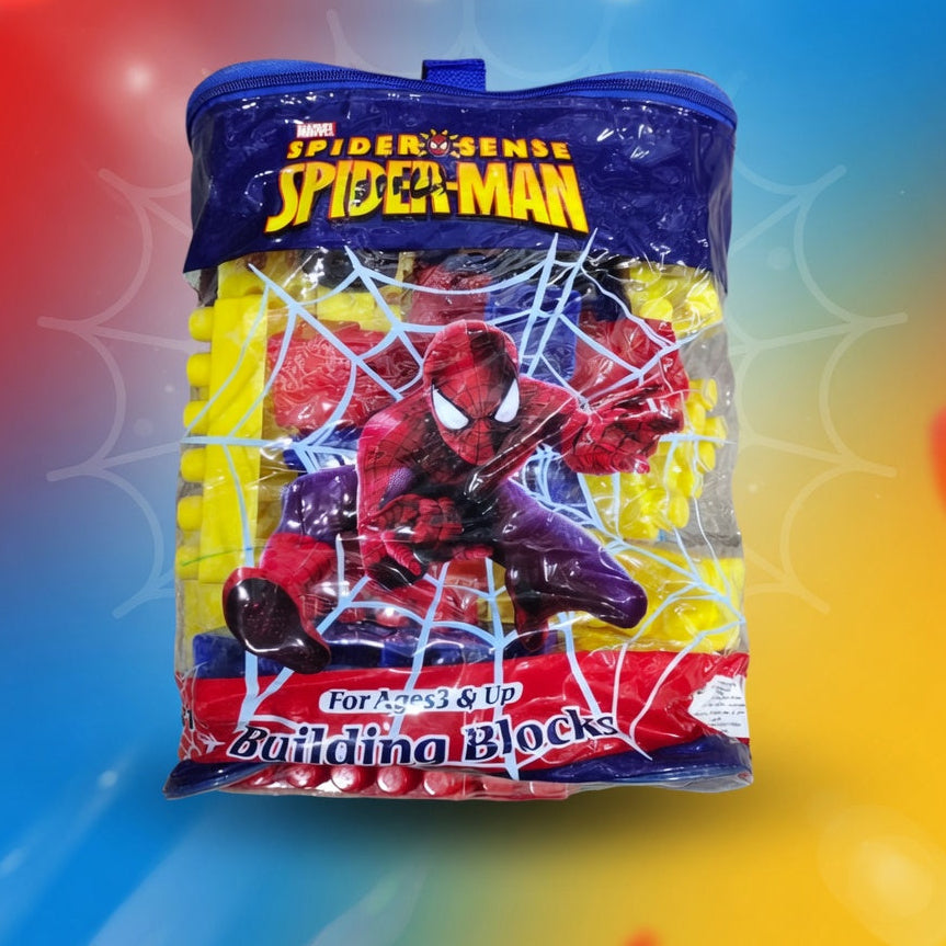 Spider-Man Building Blocks Play Bag for Kids (WP-3831/3832)